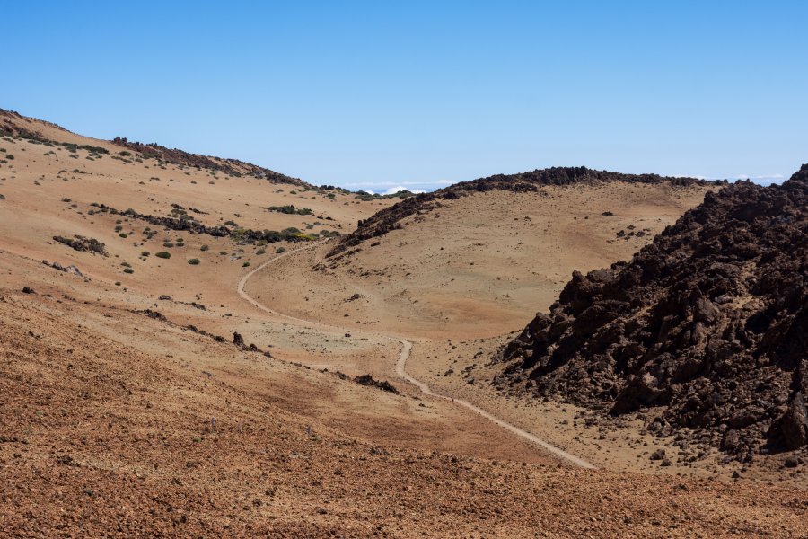 Ascension du Teide par la Montaña blanca, Tenerife