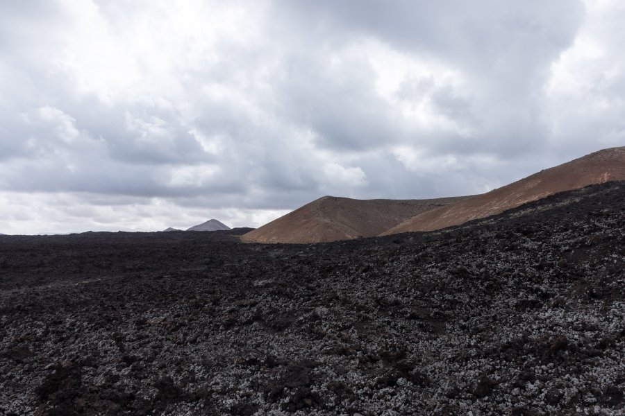 Randonnée dans la Caldera Blanca à Lanzarote