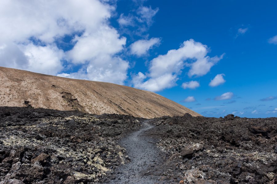 Montaña Blanca à Lanzarote