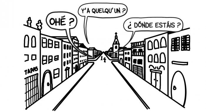 Dessin : y'a personne dans les rues de La Laguna ?