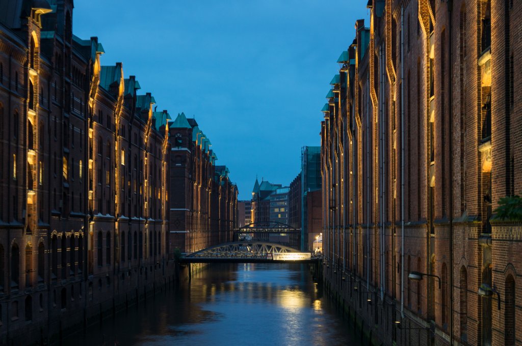 Speicherstadt, Hambourg, Allemagne