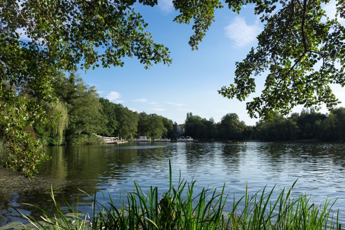 Lac de Halensee, Berlin