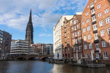 Hambourg sous le soleil