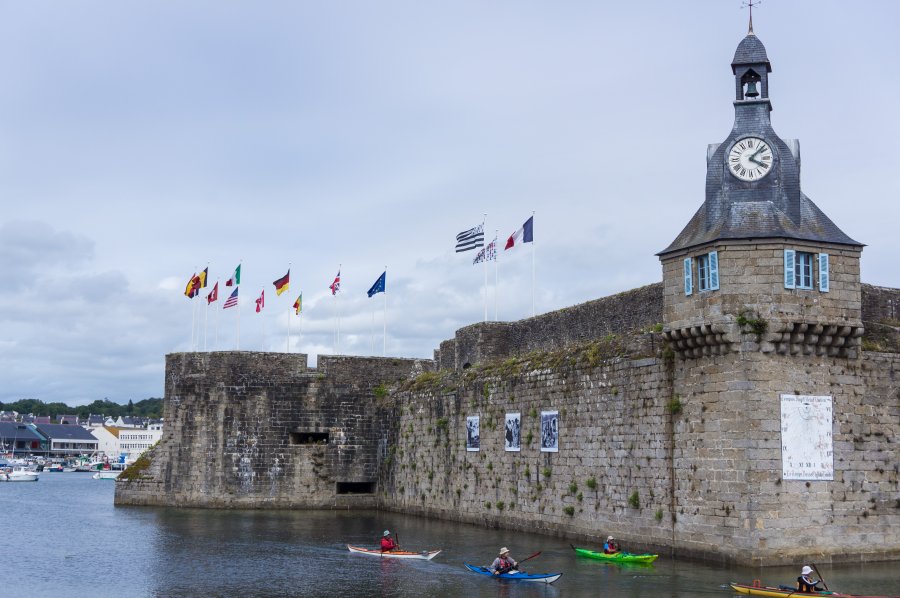 Vieille ville de Concarneau, Bretagne