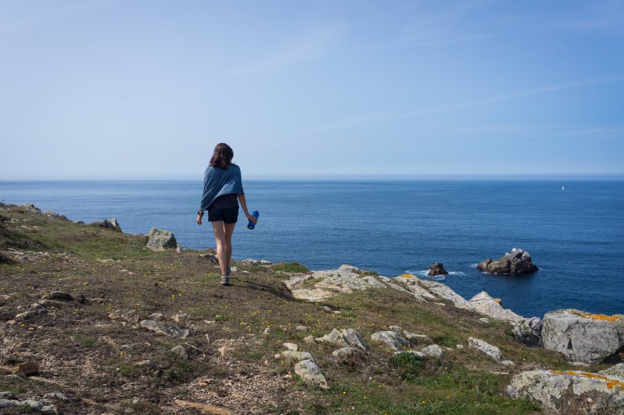 Promenade sur la Pointe du Van, Bretagne