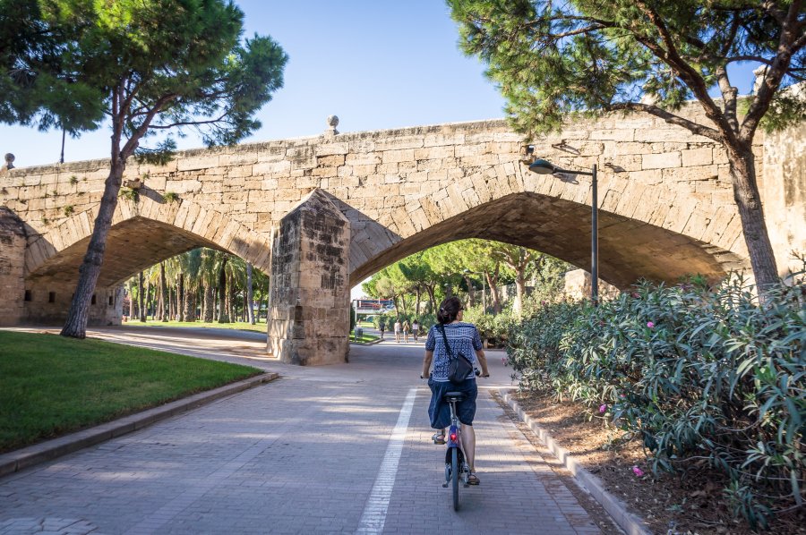 Jardins du Túria, Valence, Espagne