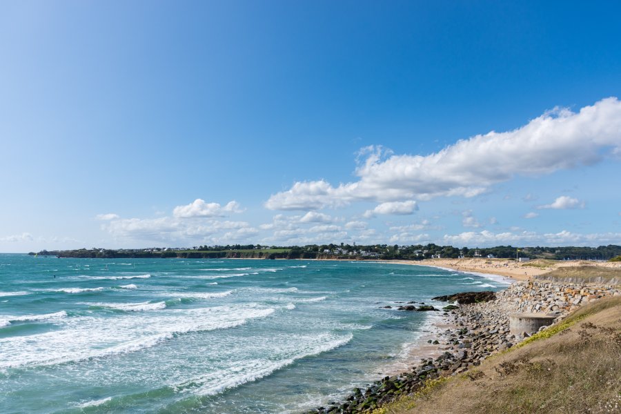 Plage de Guidel, Bretagne