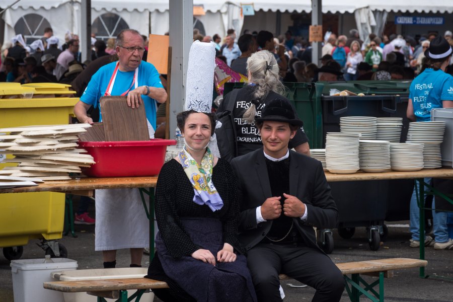 Fête bretonne à Concarneau