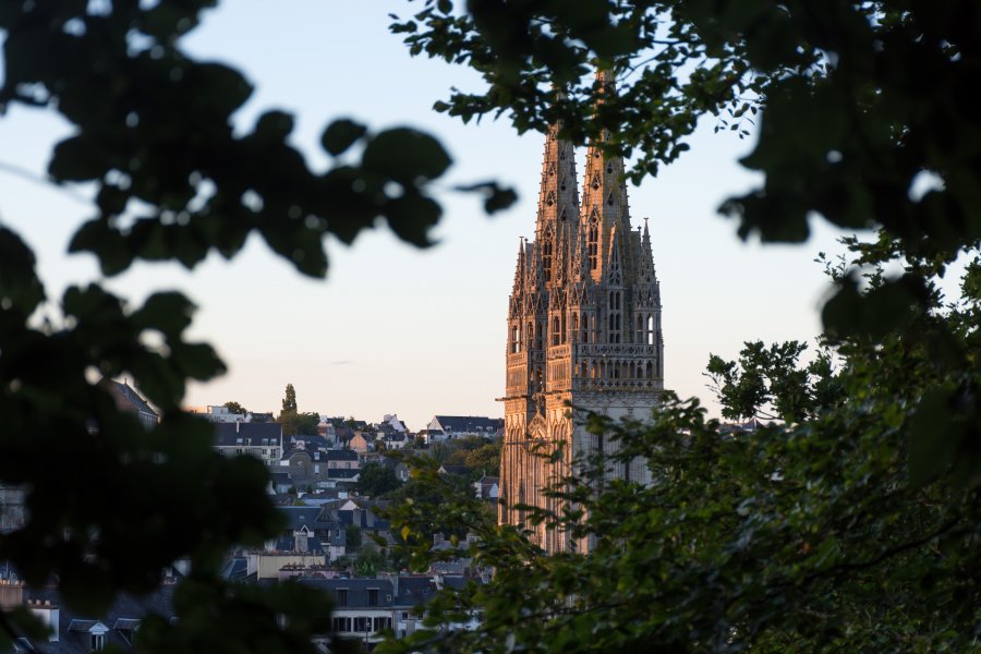 Cathédrale de Quimper, Finistère, Bretagne