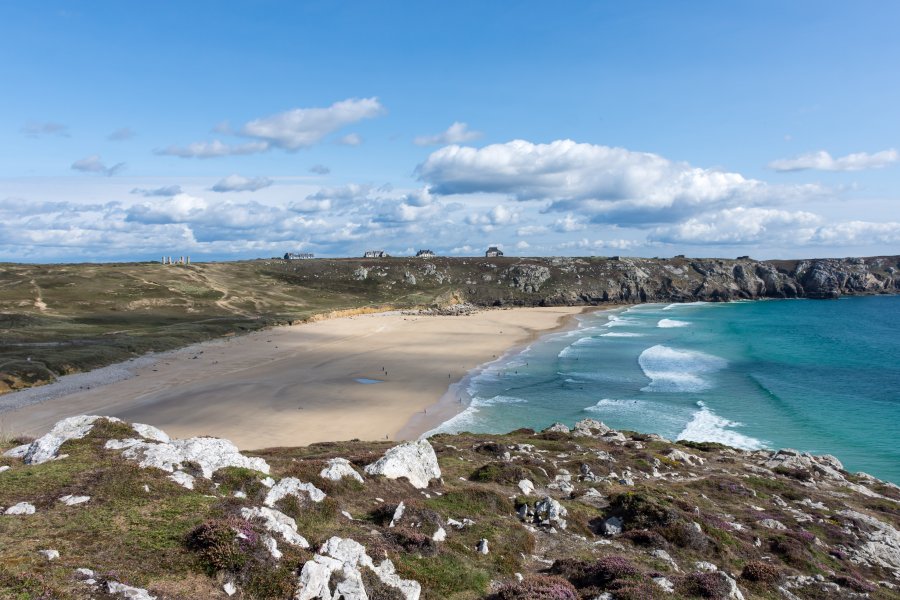 Plage de Pen Had, Camaret, Bretagne