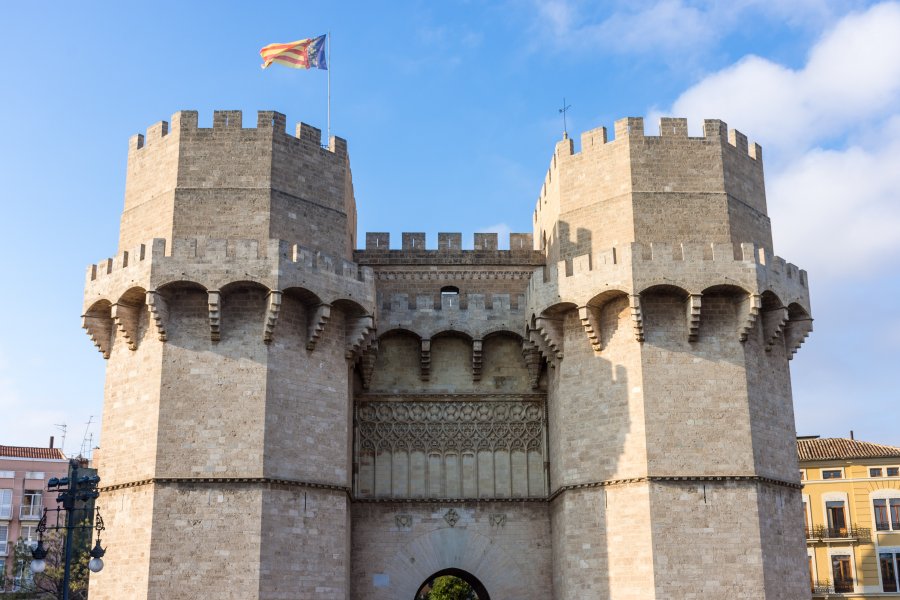 Torres de Serranos, Valencia, Espagne