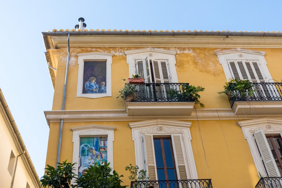 Façade à Valencia, Espagne