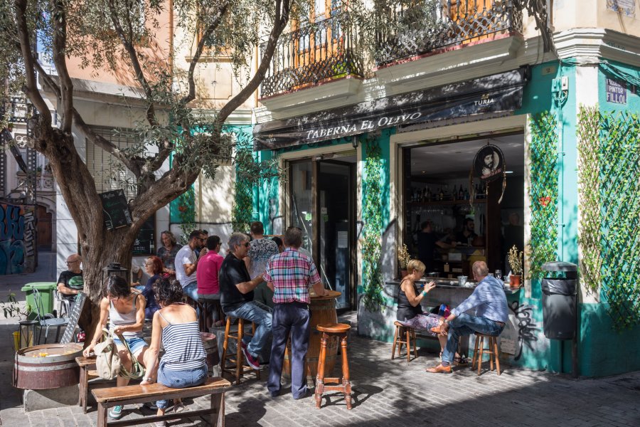 Quartier de Carmen, Valence, Espagne