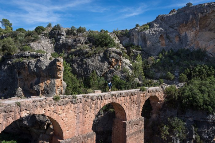 Peña Cortada, Aqueduc romain, Espagne