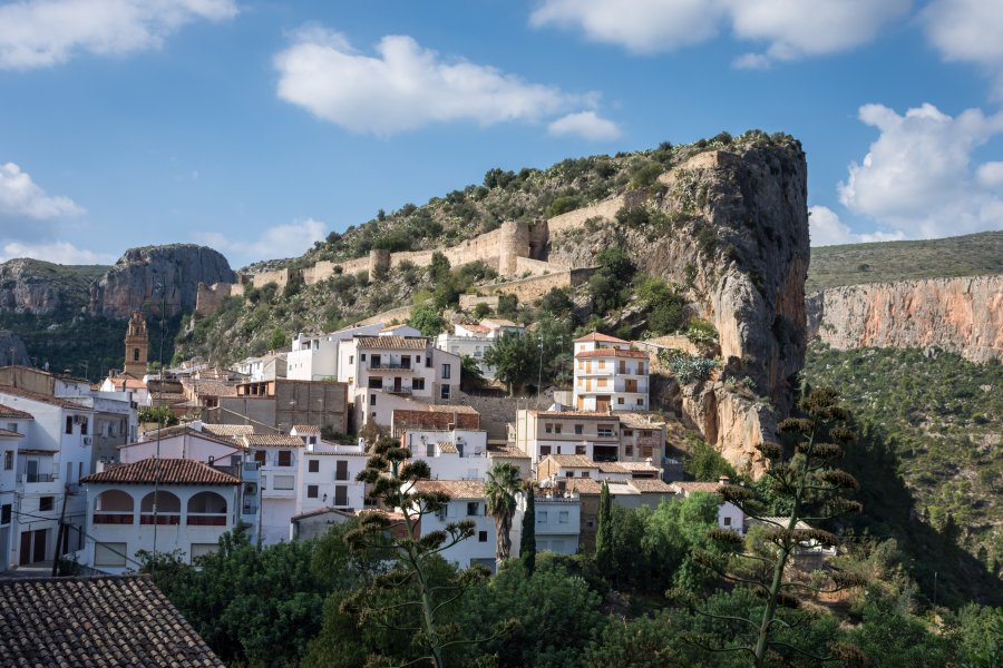 Village de Chulilla, Valence, Espagne