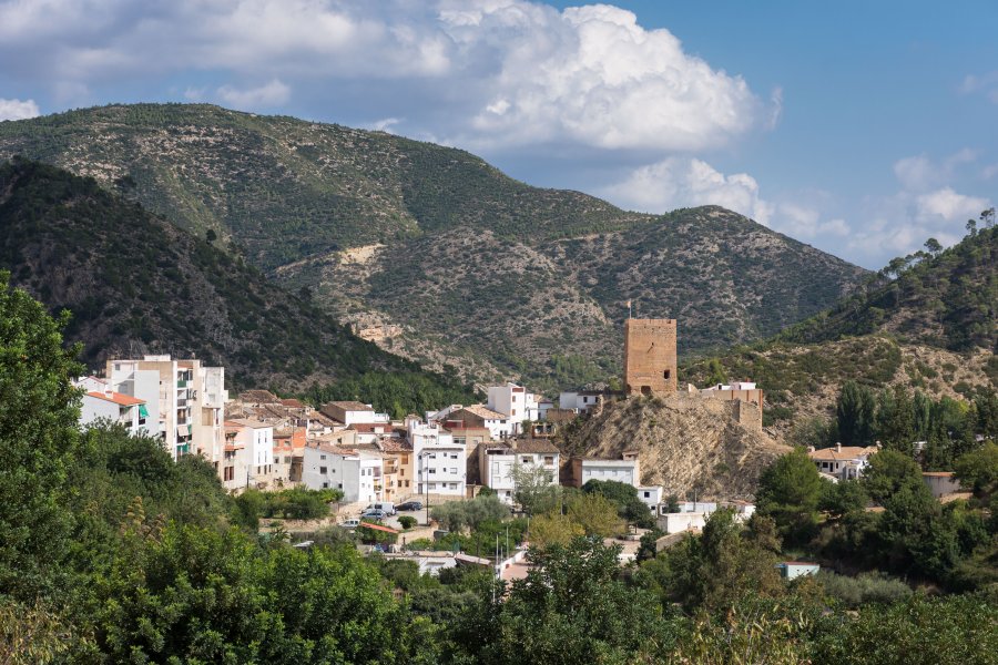 Village de Chera, Valence, Espagne