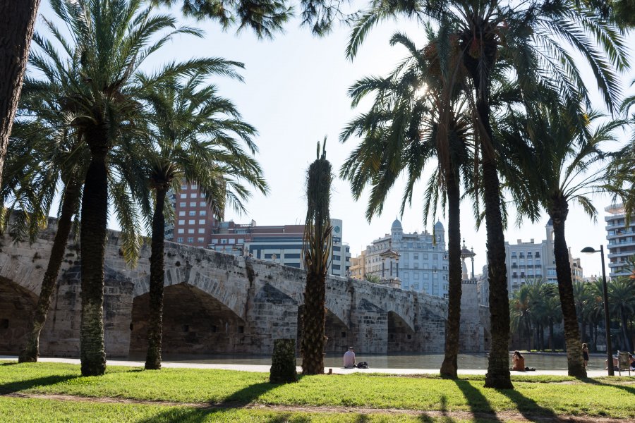 Jardins du Túria, Valence, Espagne