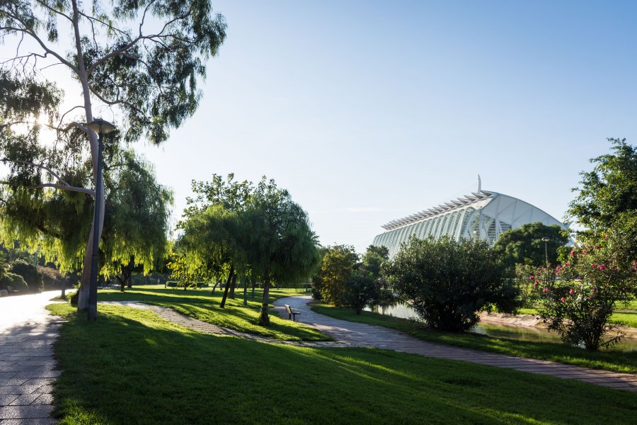 Jardins du Túria, Valence, Espagne