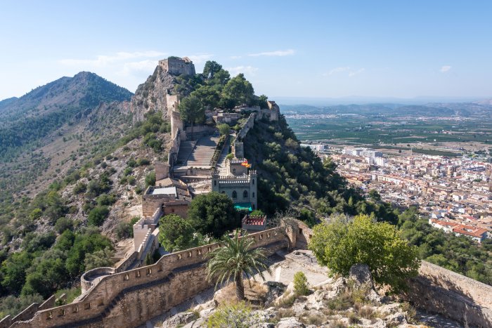Château de Xàtiva, Valence, Espagne