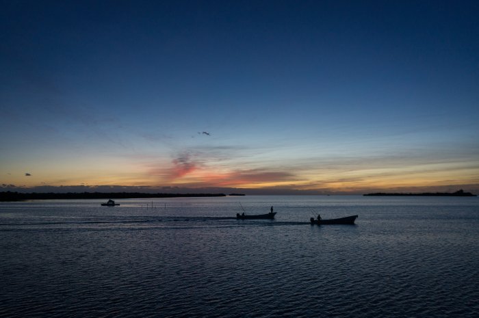 Bateau retour d'Holbox
