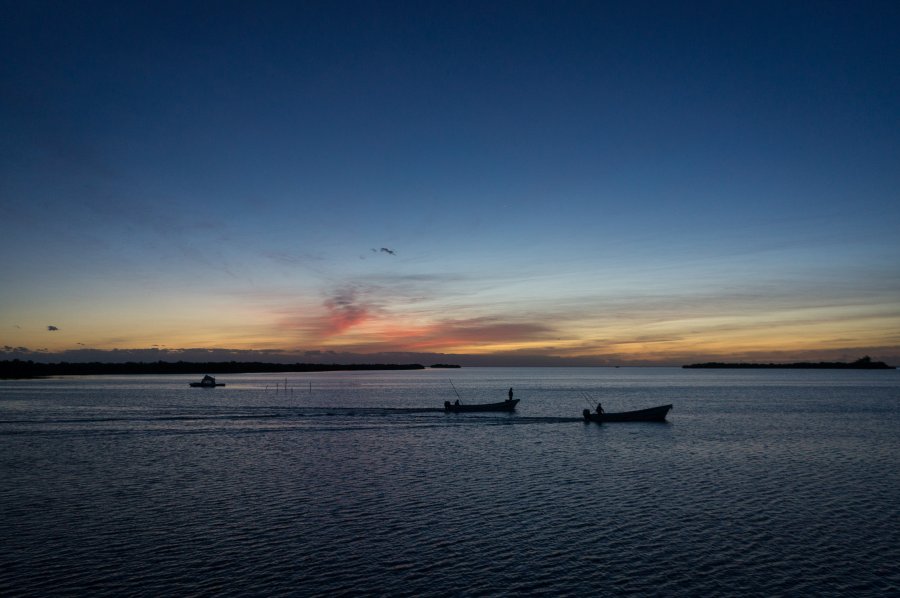 Bateau retour d'Holbox