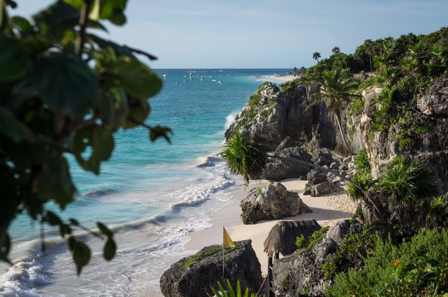 Temples maya de Tulum, Yucatán, Mexique