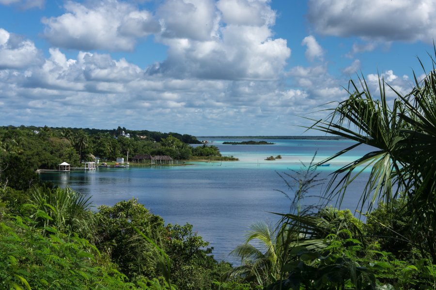 Lagune de Bacalar, Yucatán, Mexique