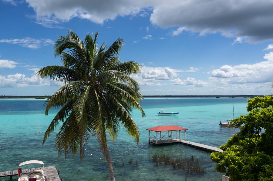 Lagune de Bacalar, Yucatán, Mexique