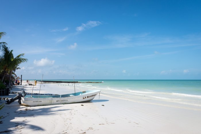 Plage d'Holbox, Mexique