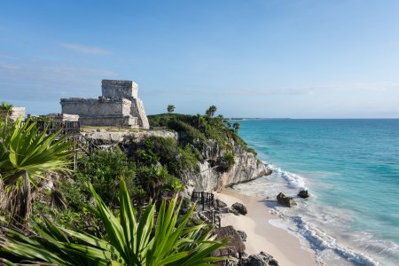 Temples maya de Tulum, Yucatán, Mexique