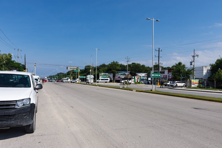 Le village de Tulum, Mexique