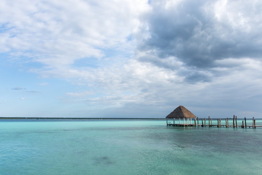 Lagune de Bacalar, Yucatán, Mexique