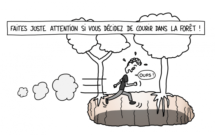 Dessin : Attention aux cénotes au Mexique