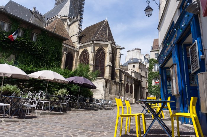 La rue des Barres, à Paris