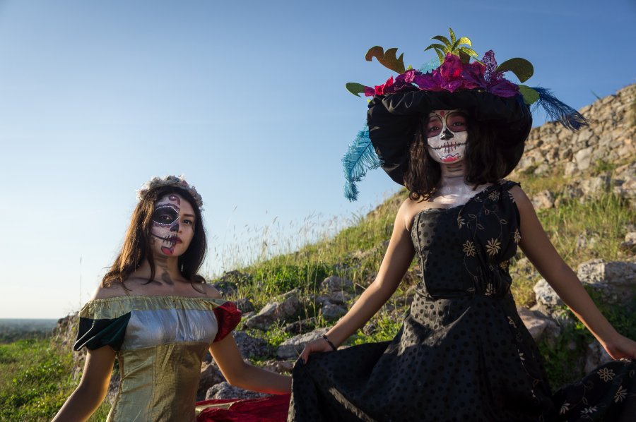 Fête des morts à Izamal, Mexique