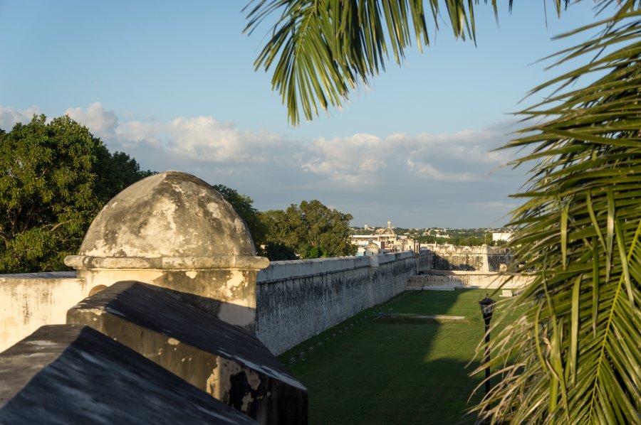 Remparts de Campeche, Mexique