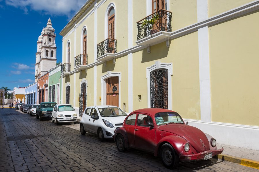 Ville de Campeche, Yucatán, Mexique