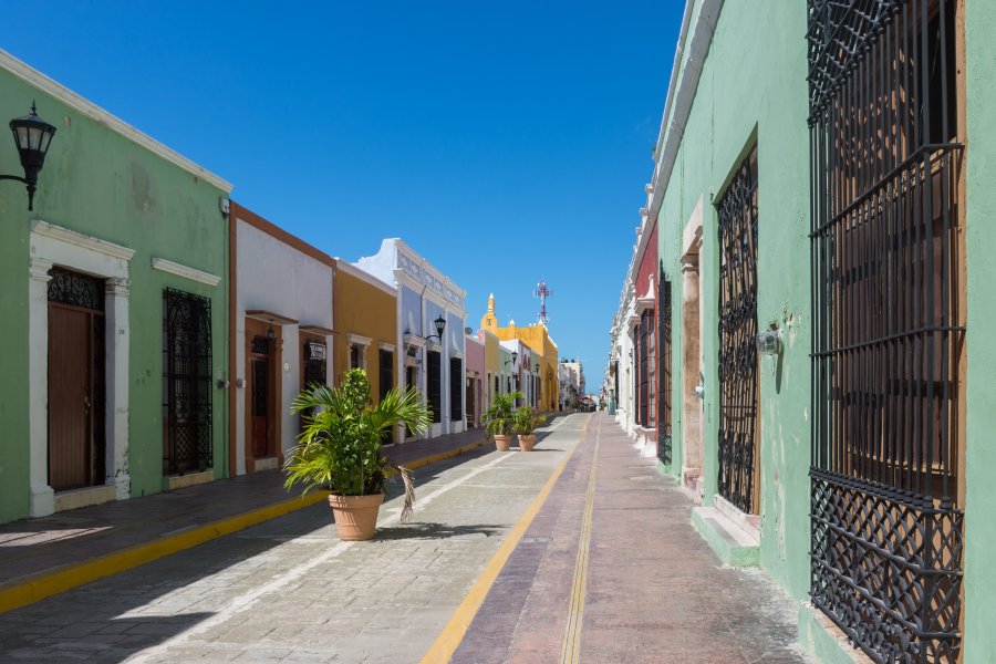 Ville de Campeche, Yucatán, Mexique