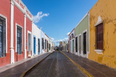 Rues de Campeche, Mexique