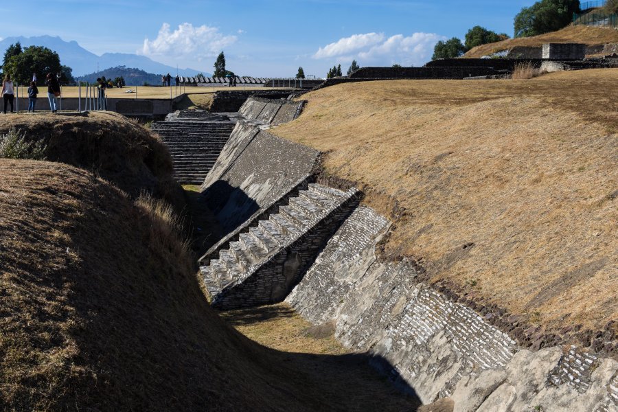 Zone archéologique de Cholula, Puebla, Mexique