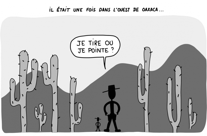 Dessin : un air de western au Mexique