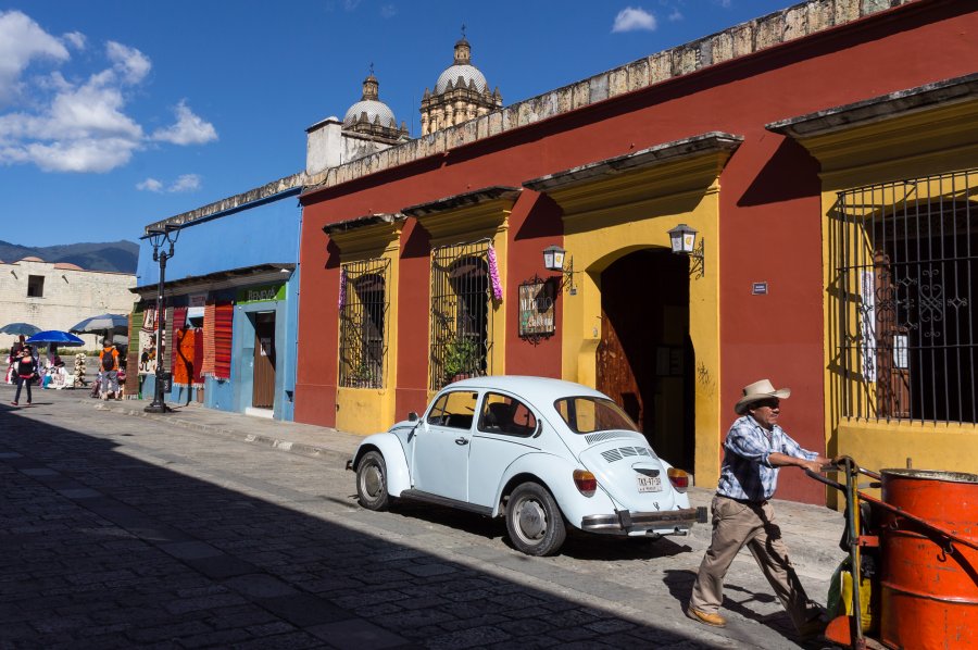 Ruelles colorées de Oaxaca