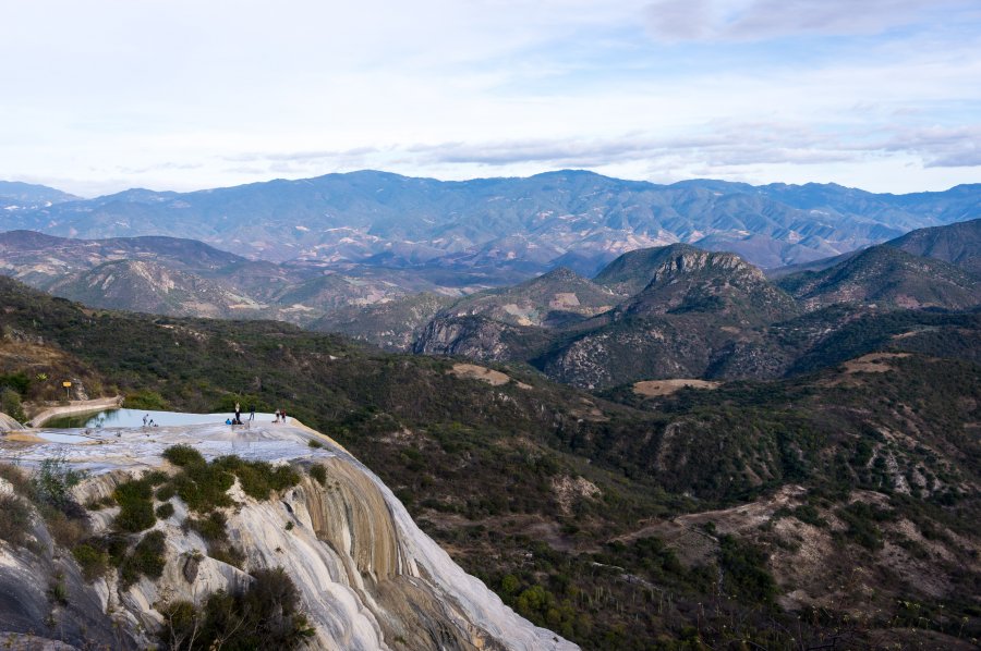 Cascade pétrifiée de Hierve el Agua, Mexique