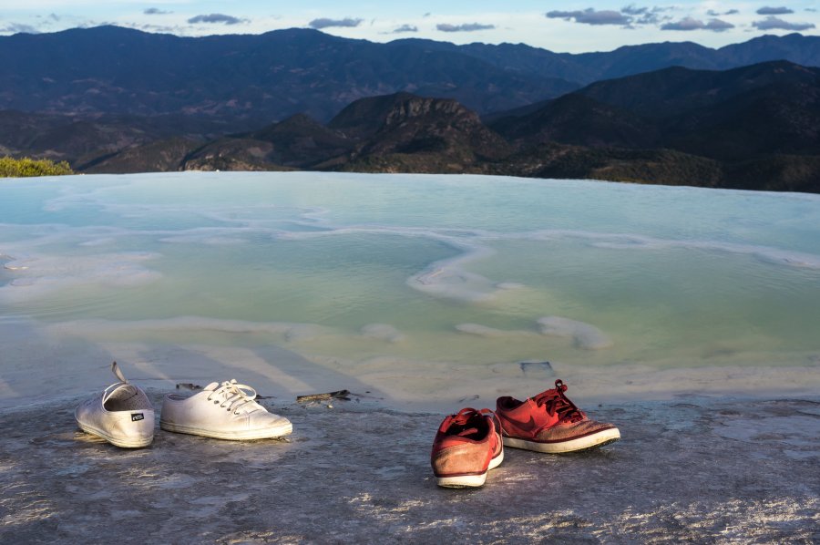 Piscine naturelle de Hierve el Agua, Mexique