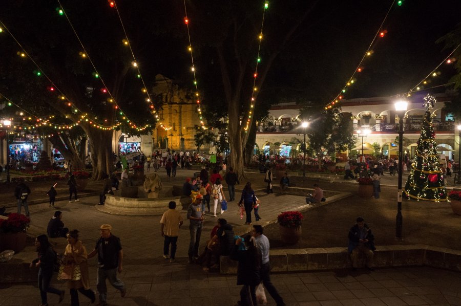 Oaxaca de nuit, Mexique