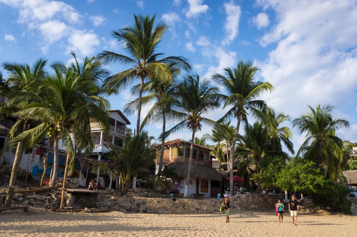 Plage de Mazunte, Mexique