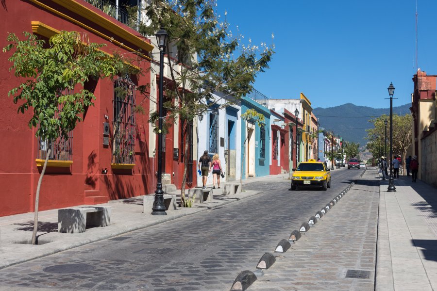 Ruelles colorées de Oaxaca