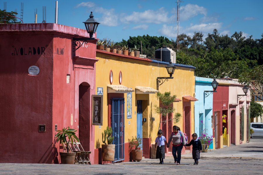 Ruelles colorées de Oaxaca