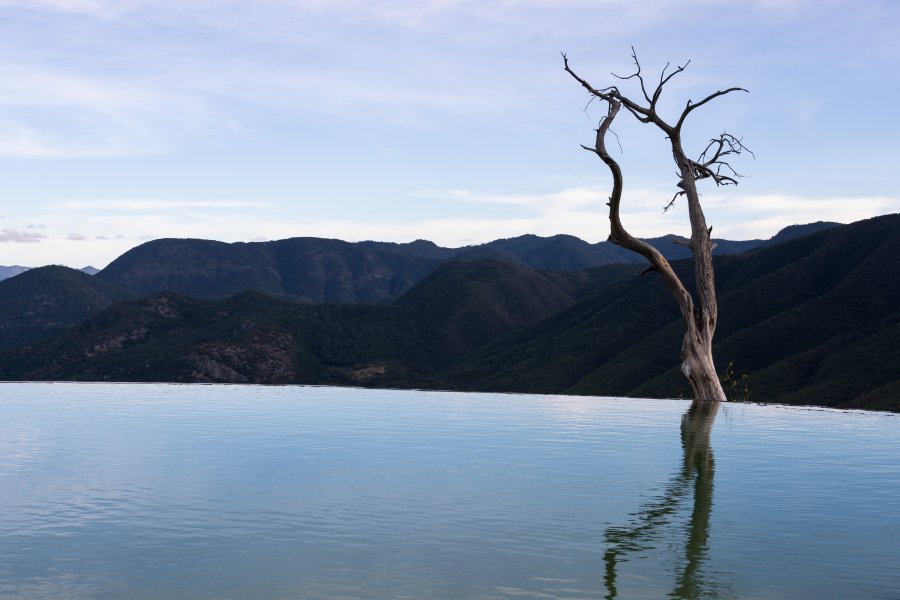 Piscine naturelle de Hierve el Agua