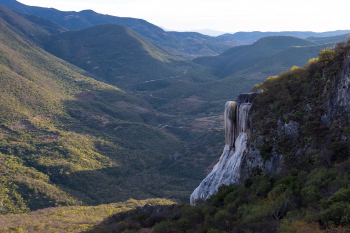 Cascade pétrifiée de Hierve el Agua, Mexique